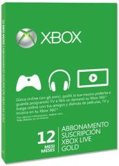 MICROSOFT X360 Live Gold Card 12 Mesi