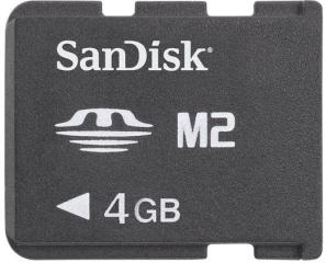 PSP Go!SanDisk Memory Stick Micro M2 4Gb