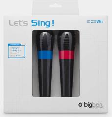 WII Kit 2 Microfoni con filo Bigben