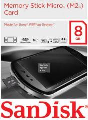 PSPGO SanDisk Memory Stick M2 8 Gb