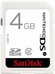 DSi Sandisk Memory SD 4 Gb