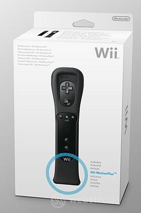 NINTENDO WII Telecomando + Mot.PlusBlack NINTENDO WII Telecomando + Mot.PlusBlack