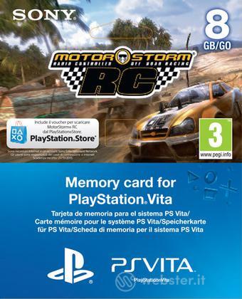 Memory Card 8GB PS Vita+Vouch.Motorstorm Memory Card 8GB PS Vita+Vouch.Motorstorm