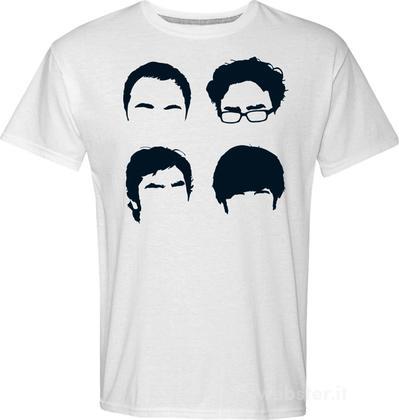T-Shirt Big Bang Theory Faces XL T-Shirt Big Bang Theory Faces XL