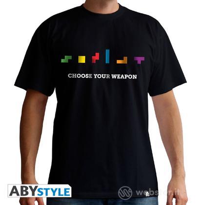 T-Shirt Tetris Choose Your Weapon M T-Shirt Tetris Choose Your Weapon M