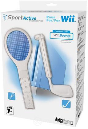 BB Racchetta Tennis + Mazza Golf Wii BB Racchetta Tennis + Mazza Golf Wii