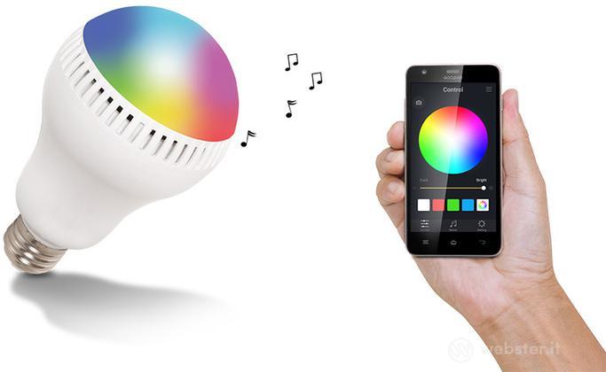 Goclever Speaker Lampada Color Sound Goclever Speaker Lampada Color Sound