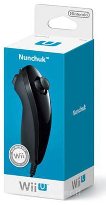 NINTENDO Wii U Ctrl Nunchuck Nero NINTENDO Wii U Ctrl Nunchuck Nero