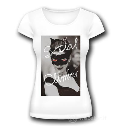 T-Shirt Catwoman Social Climber Donna M T-Shirt Catwoman Social Climber Donna M