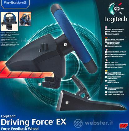 PS2 Volante Driving Force EX - LOGITECH PS2 Volante Driving Force EX - LOGITECH