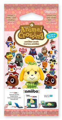 Amiibo Carte Animal Crossing - Serie 4 Amiibo Carte Animal Crossing - Serie 4