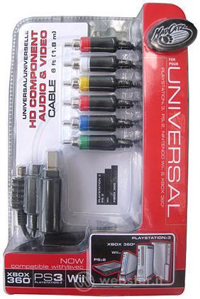 MAD CATZ PS3 Wii X360 Component Cable MAD CATZ PS3 Wii X360 Component Cable