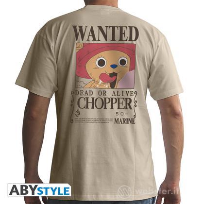 T-Shirt One Piece - Wanted Chopper S T-Shirt One Piece - Wanted Chopper S