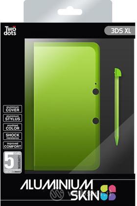 TWO DOTS Cover Alluminio Green 3DS XL TWO DOTS Cover Alluminio Green 3DS XL