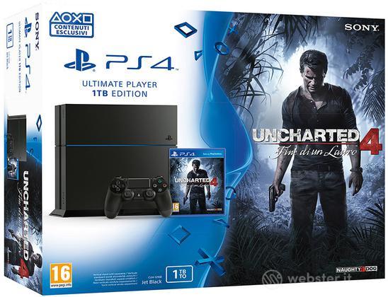 Playstation 4 1TB + Uncharted 4 Playstation 4 1TB + Uncharted 4