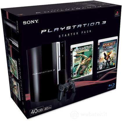 Playstation 3 40 Gb +Uncharted+Ratchet&C Playstation 3 40 Gb +Uncharted+Ratchet&C