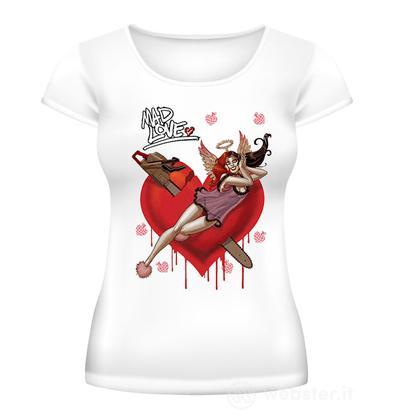 T-Shirt Harley Quinn Mad Love Donna M T-Shirt Harley Quinn Mad Love Donna M