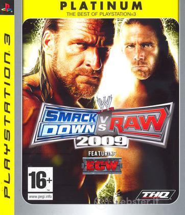 WWE Smackdown Vs Raw 2009 Platinum WWE Smackdown Vs Raw 2009 Platinum
