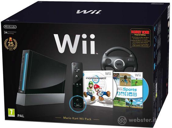 WII Mario Kart Pack 25 Anniv Limited Ed WII Mario Kart Pack 25 Anniv Limited Ed
