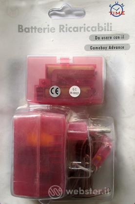 Set Batterie Ricaricabili GBA Set Batterie Ricaricabili GBA
