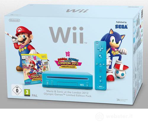 WII Mario & Sonic Londra Pack Azzurro WII Mario & Sonic Londra Pack Azzurro