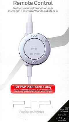 PSP Sony Remote Controller White PSP Sony Remote Controller White