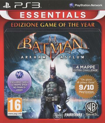 Essentials Batman Arkham Asylum GOTY Essentials Batman Arkham Asylum GOTY