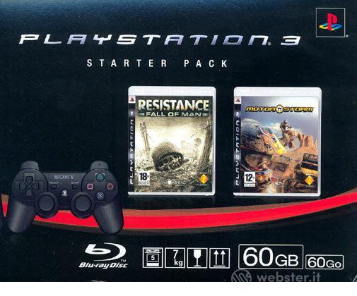 Playstation 3+Motorstorm+Resistance+2Pad Playstation 3+Motorstorm+Resistance+2Pad