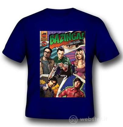 T-Shirt Big Bang Theory Bazinga Comic M T-Shirt Big Bang Theory Bazinga Comic M