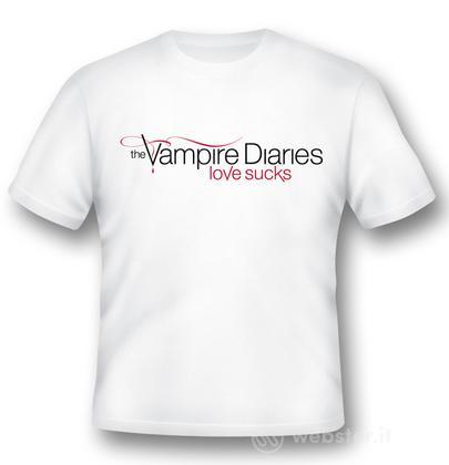T-Shirt Vampire Diaries Love Sucks XXL T-Shirt Vampire Diaries Love Sucks XXL