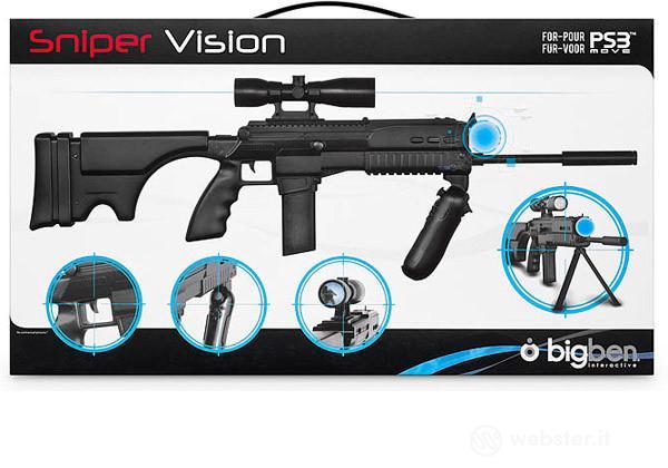 BB Move Sniper Gun Black PS3 BB Move Sniper Gun Black PS3