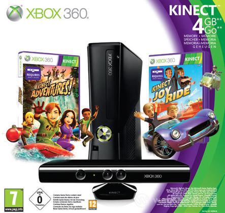 XBOX 360 4GB + Kinect Limited Ed. Bundle XBOX 360 4GB + Kinect Limited Ed. Bundle