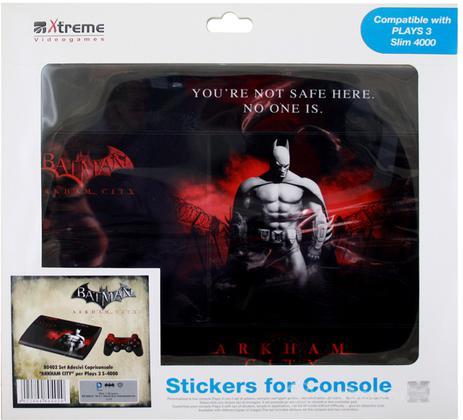 Stickers Batman A.City Mod.3 PS3 Slim Stickers Batman A.City Mod.3 PS3 Slim