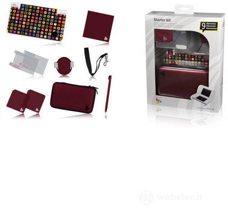 Kit 9 in 1 Rosso 3DSXL DSIXL Kit 9 in 1 Rosso 3DSXL DSIXL
