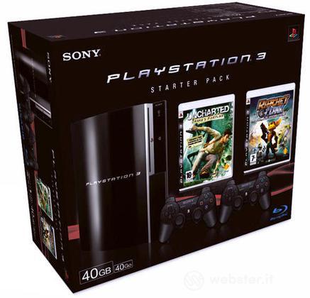 Playstation 3 40+Uncharted+Ratchet+2Pad Playstation 3 40+Uncharted+Ratchet+2Pad