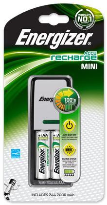 Caricabatterie MiniCharger+2AA Energizer Caricabatterie MiniCharger+2AA Energizer