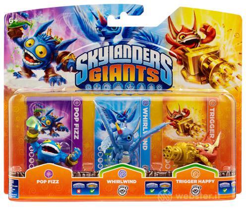 Skylanders Popfizz+Tr.Happy+Whirlwind(G) Skylanders Popfizz+Tr.Happy+Whirlwind(G)