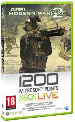 MICROSOFT X360 Live 1200 Point CODMW2 MICROSOFT X360 Live 1200 Point CODMW2