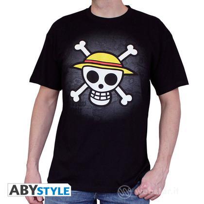 T-Shirt One Piece - Skull Map L T-Shirt One Piece - Skull Map L