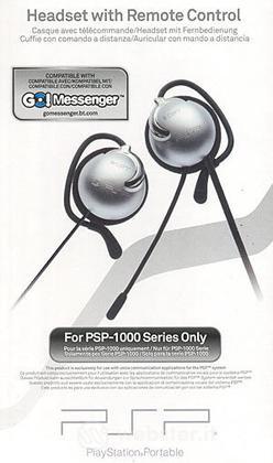 PSP Sony Headset + Telecomando 1000 PSP Sony Headset + Telecomando 1000