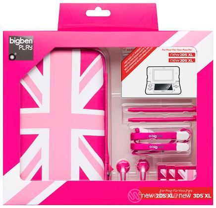BB Pack UK Flag Pink New 2DSXL BB Pack UK Flag Pink New 2DSXL