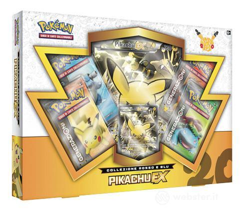 Pokemon Coll. Rosso e Blu - Pikachu EX Pokemon Coll. Rosso e Blu - Pikachu EX