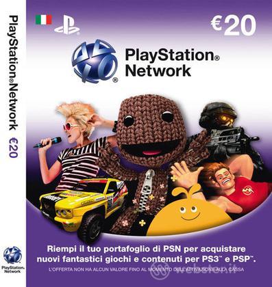 PS3 PSP Cards PSN Sony 20 Euro PS3 PSP Cards PSN Sony 20 Euro