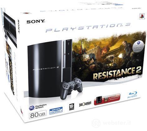 Playstation 3 80 Gb + Resistance 2 Playstation 3 80 Gb + Resistance 2