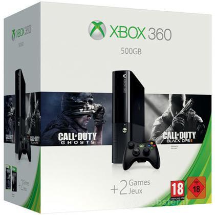 XBOX 360 500GB Stingray+COD Ghost+BO II XBOX 360 500GB Stingray+COD Ghost+BO II