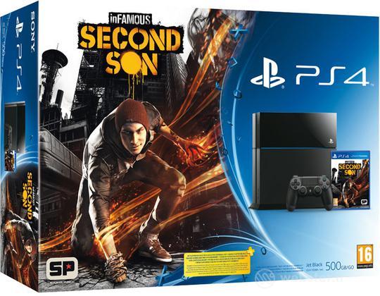 Playstation 4 + Infamous: Second Son Playstation 4 + Infamous: Second Son