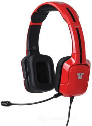 MAD CATZ Cuffie wired Kunai Red MAD CATZ Cuffie wired Kunai Red