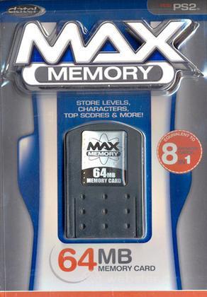 PS2 Memory card 64 Mb - DATEL PS2 Memory card 64 Mb - DATEL